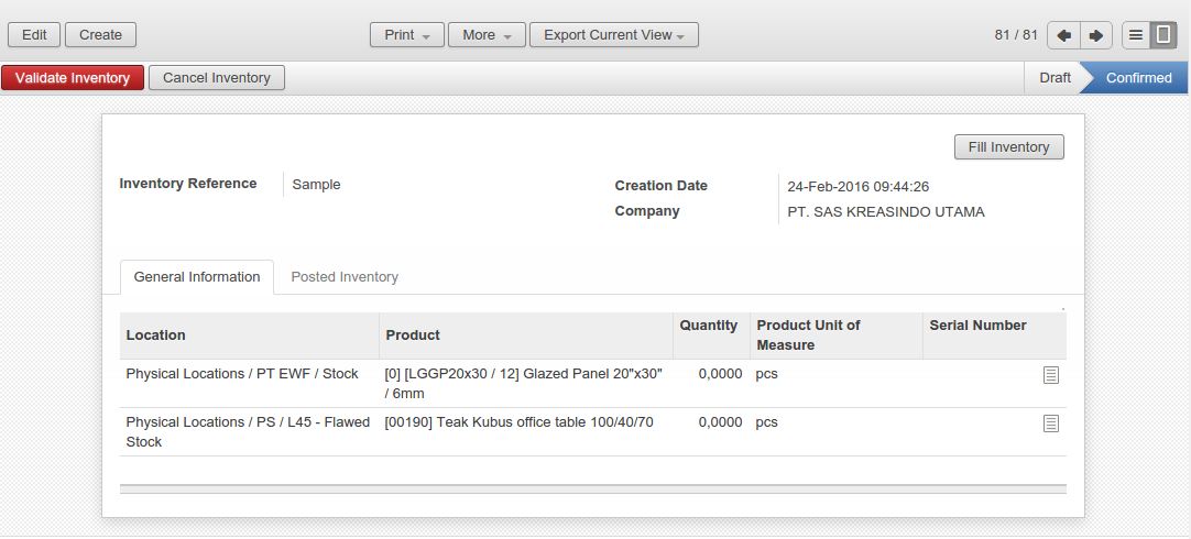 Odoo image and text block