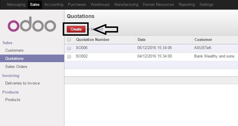 Odoo text and image block