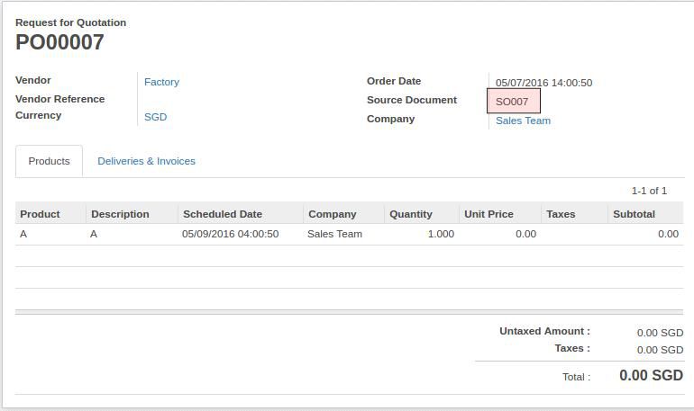 Odoo text and image block
