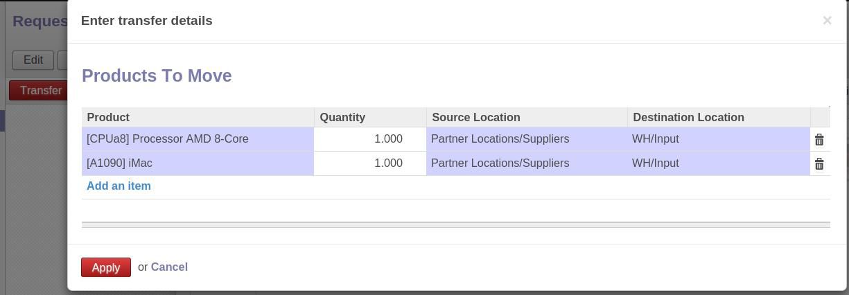 Odoo text and image block